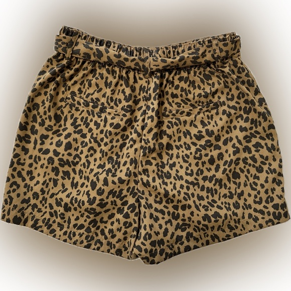 NWOT Leopard print high waisted shorts - Picture 5 of 5
